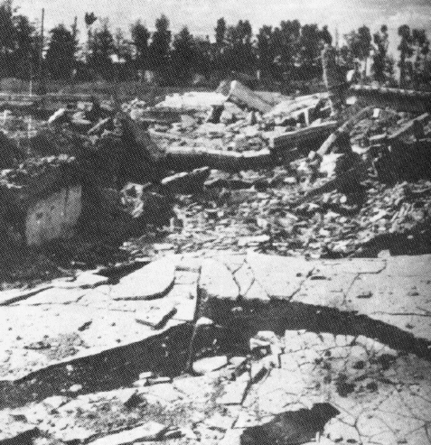 C�mara de gas destruida