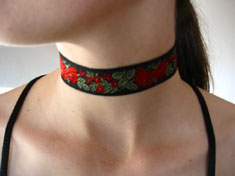 Ribbon Choker
