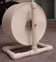 Rear of wheel