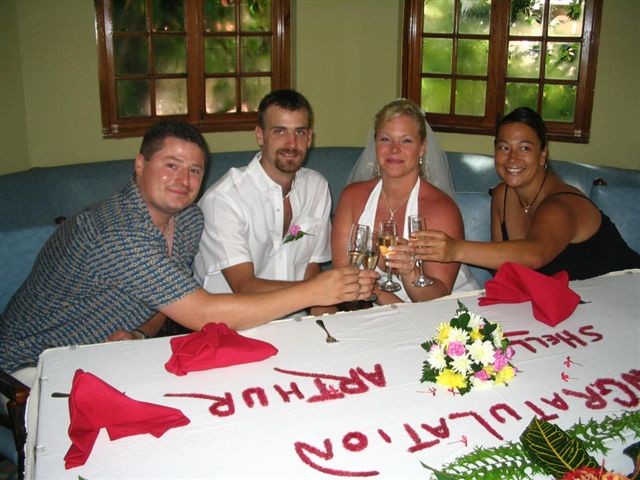 Shelley's & Artie's Hedo Wedding/Vacation