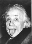 A famosa pose do Cientista Albert Aistein
