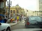 Uma rua da cidade movimentada