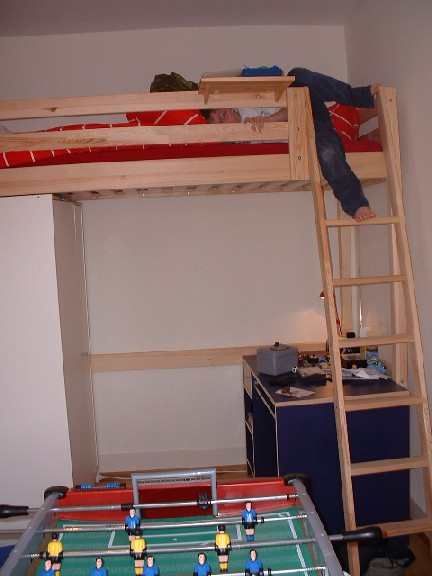 It's a mess but it's home.