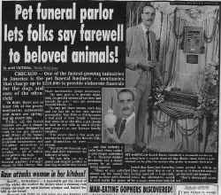 Pet Funerals