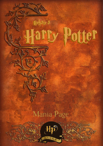 Welcome to Heksie's Harry Potter Mania Page. Please enter.