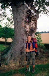 Ellen on Le Camino