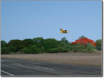 Mirage in flight