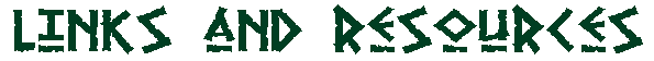 Links and Resources