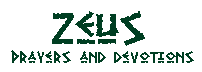 Zeus:  Prayers and Devotions