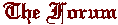 The Message Board Forum