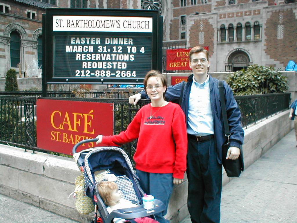 St. Bart's on Easter, 2002