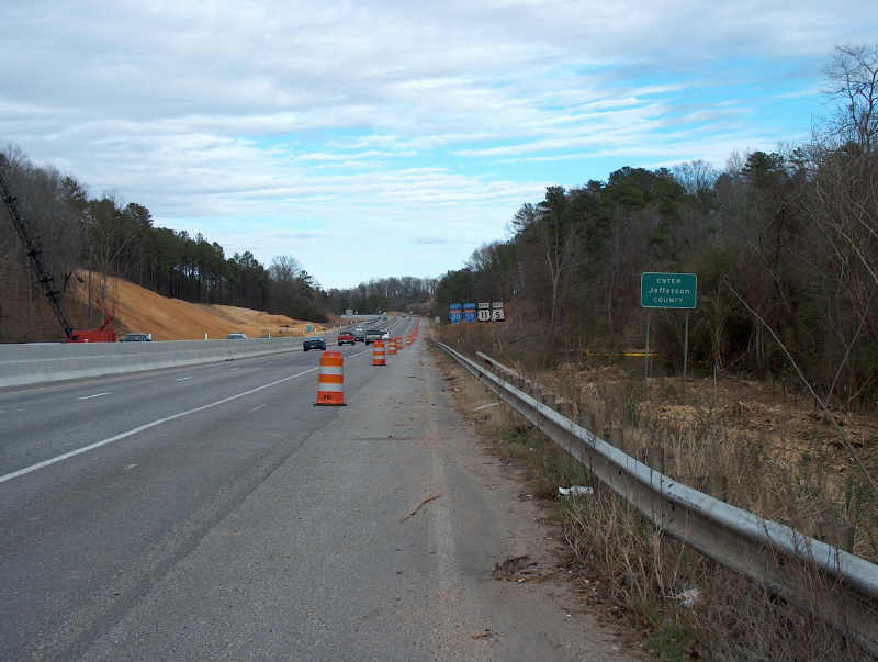 view along I-20 East and 59 North