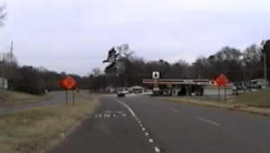 view along Jack Warner towards Tuscaloosa and the bypass interchange