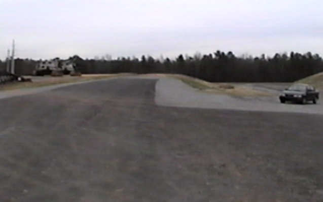 view east towards Jack Warner Pkwy