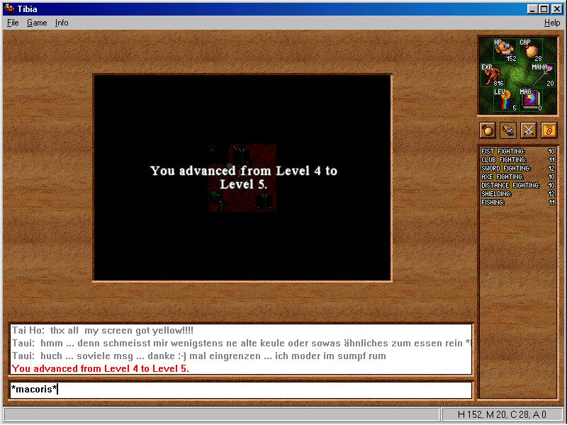 Advanced from Level 17 to Level 18!