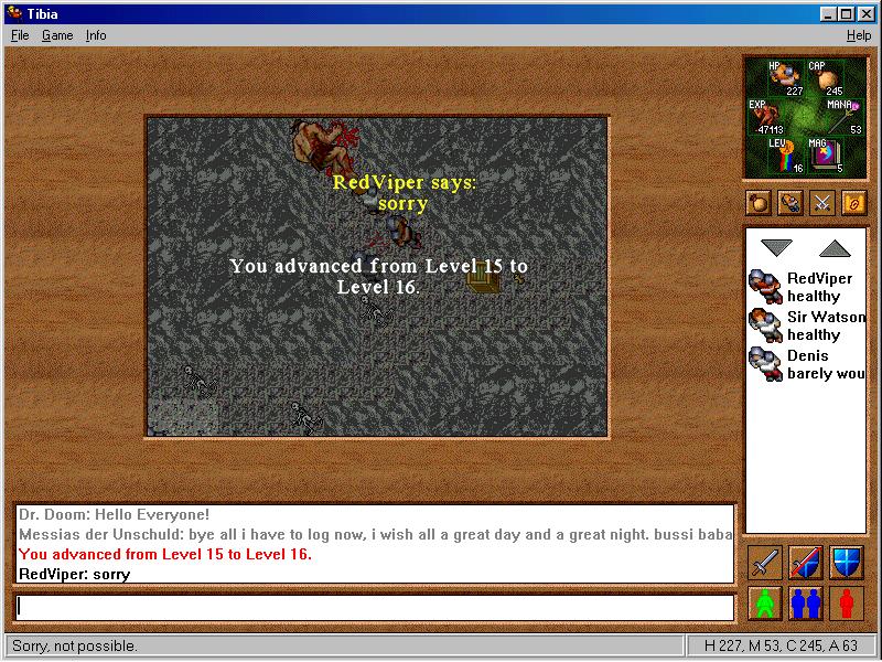 Upgraded to level 16
