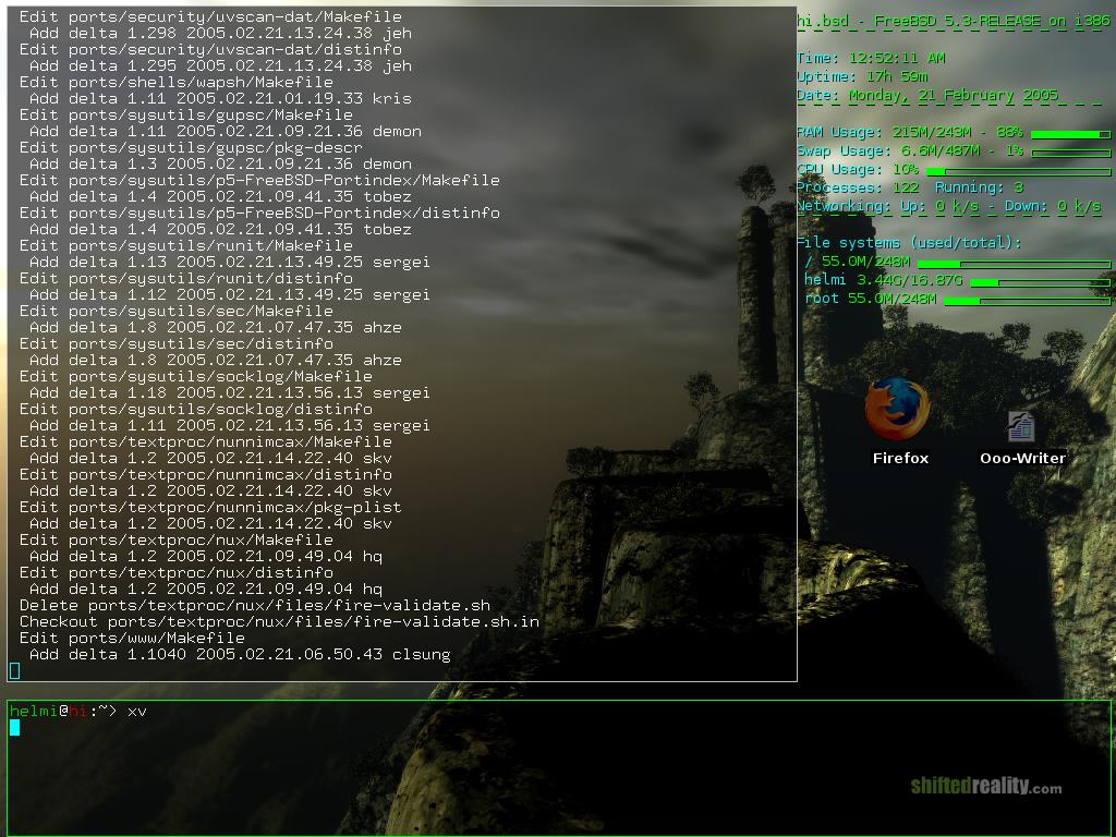 FreeBSD-5.3 screenshot