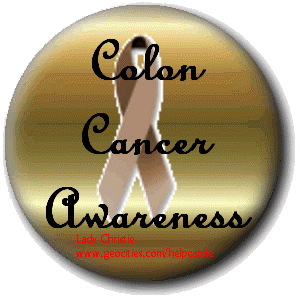 Colon Cancer Awareness Graphics