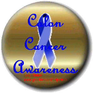 Colon Cancer Awareness Graphics