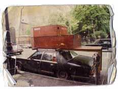 Kirk's car with sleeping apartment