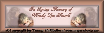 In Loving Memory of Wendy