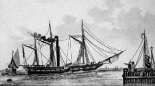 's Lands stoomschip Cura�ao