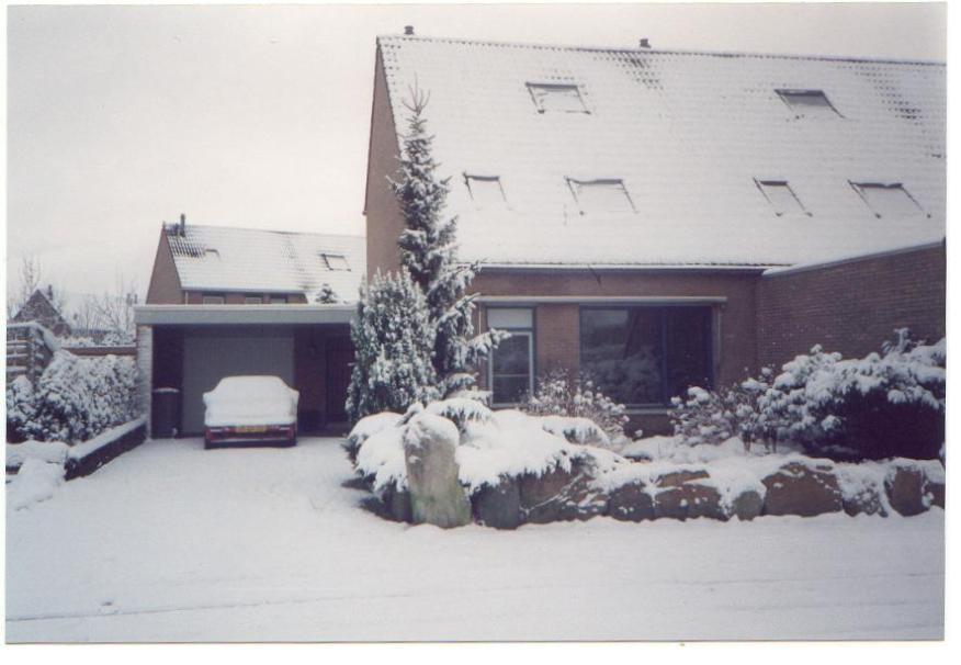 Our House in wintertime