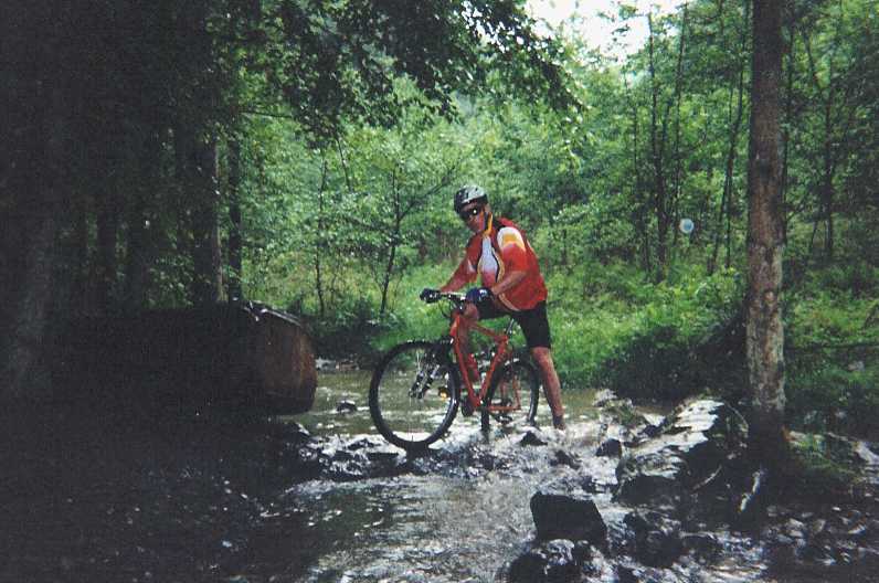 Zelfs door het water !