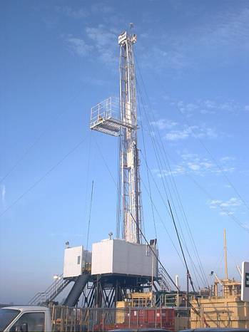 Now Drilling for AKZO salt in the Veendam aria