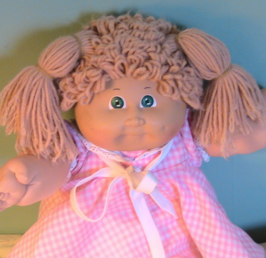 Pink Checker Dress Girl