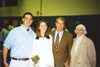 Jason, Kait, Dad and Jean