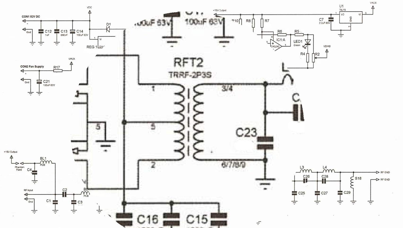 MODULE FM AMPLIFIER 300 WATTS