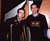 scott with aaron from reel big fish!