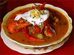chupe de camarones
