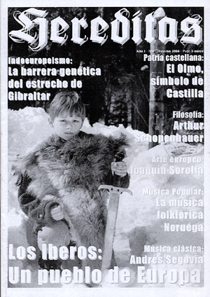 Portada Hereditas Magazine n� 1