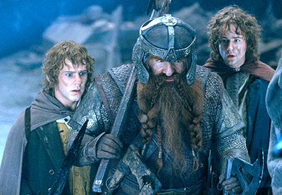 Gimli son of Gloin (John Rhys-Davies)