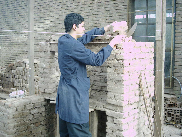 Parrilla: Armado de techo.