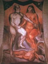 "Cort&eacute;s y la Malinche" es un mural e Jos&eacute; 

Clemente Orozco