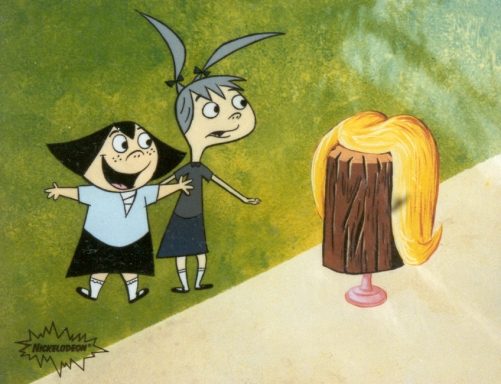 kids having fun with one of log's many looks