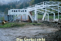 Das Ger�st steht