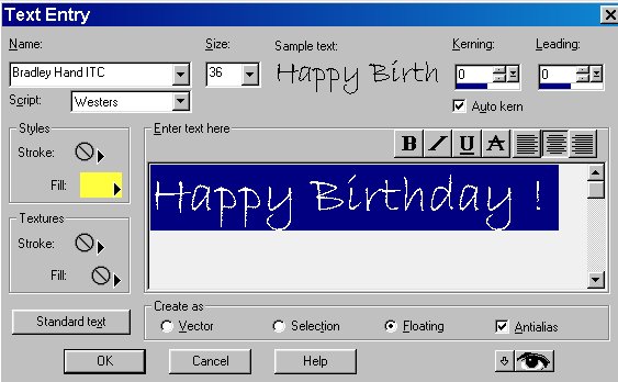 Birthday card