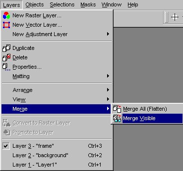 Merging layers