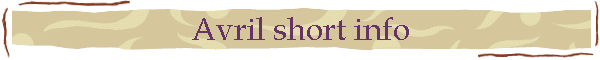 Avril short info
