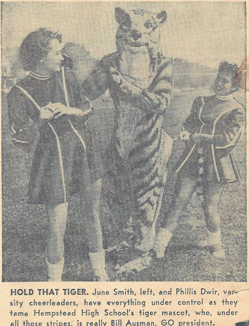Newspaper Clip of Tiger