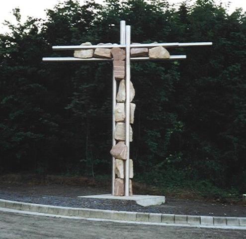 Kreuz in Gr&uuml;nstadt