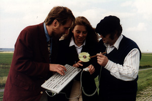Die Media Factory 1996/1997: 
Bernd Hoppmann, Ute Weihm&uuml;ller, Heinrich Hinze