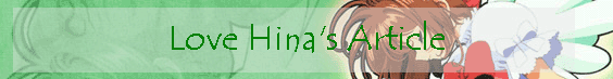 Love Hina's Article