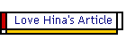 Love Hina's Article