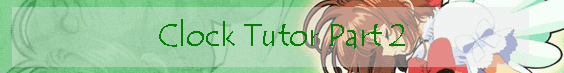 Clock Tutor Part 2
