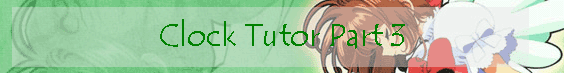 Clock Tutor Part 3